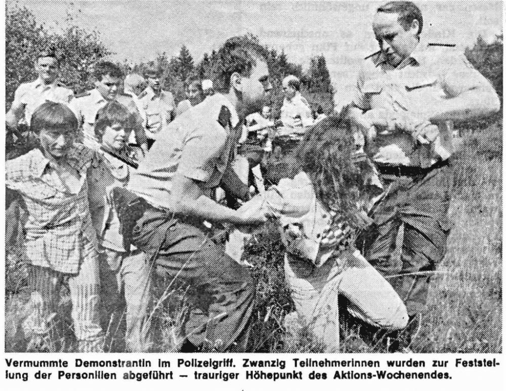 Berichterstattung HZ und Leserbriefe 1984