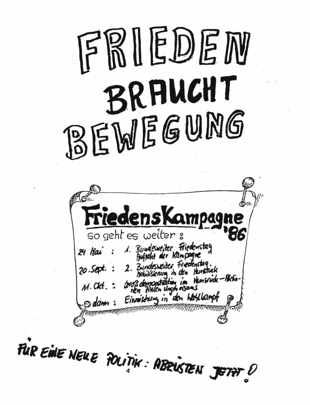 Friedensinfo 16 - März / April 1986
