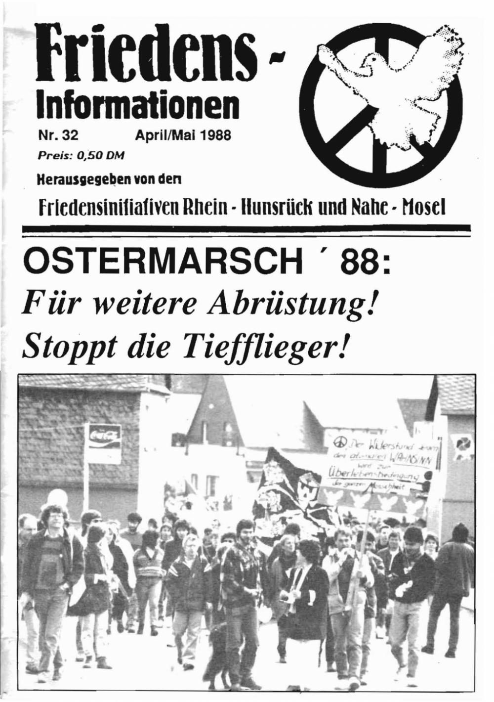 Friedensinfo 32 - April / Mai 1988