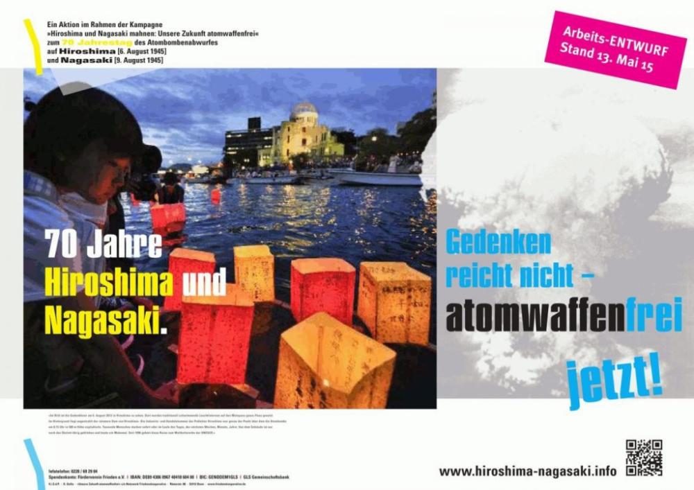Hunsrücker Friedensbewegung erinnert an Hiroshima