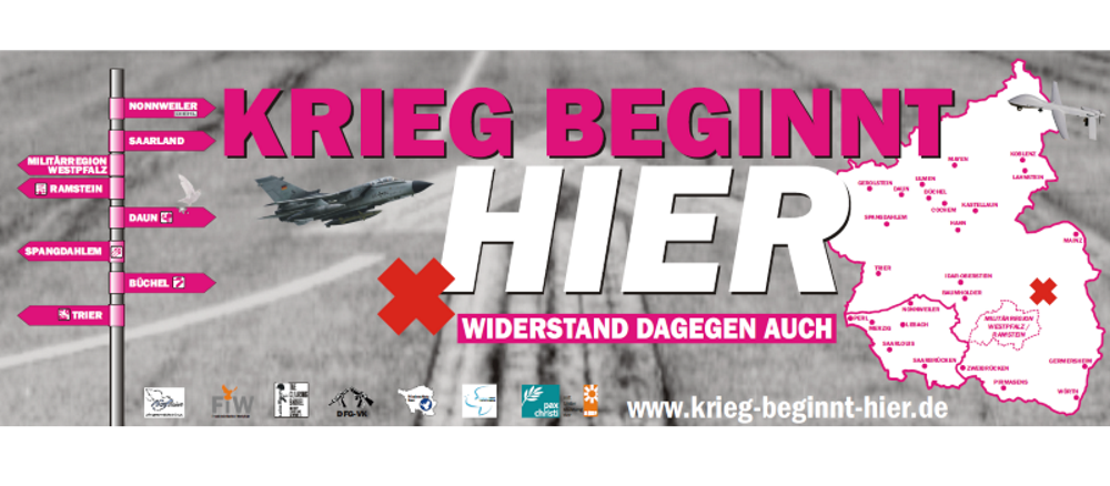 KRIEG BEGINNT HIER