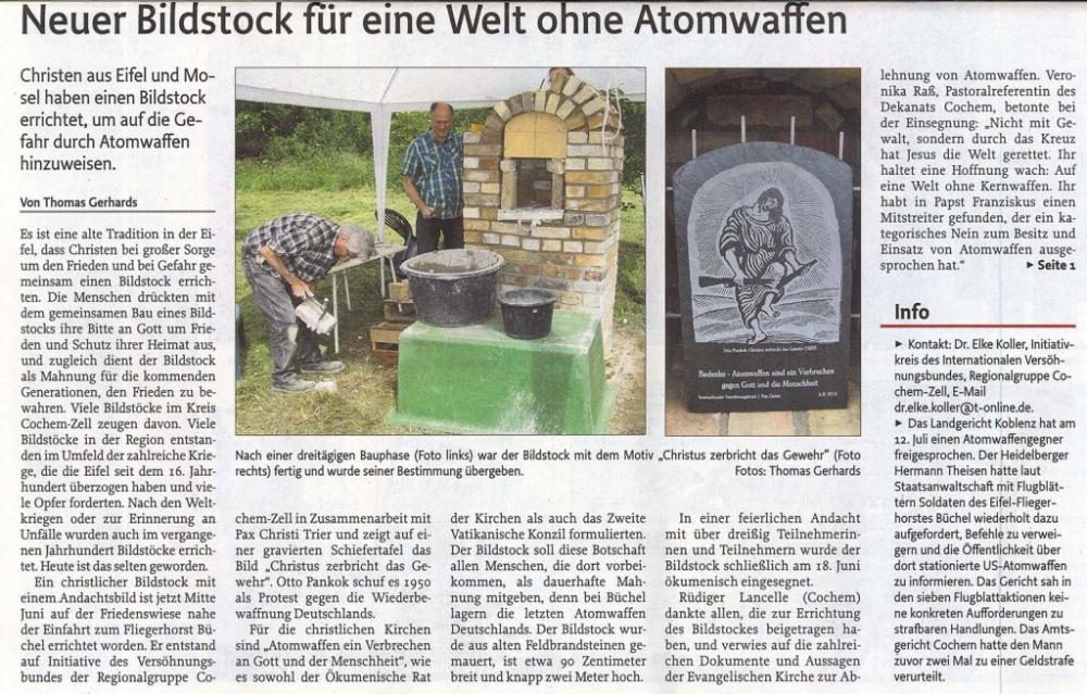 Bild aus Paulinus, Bistumszeitung Trier