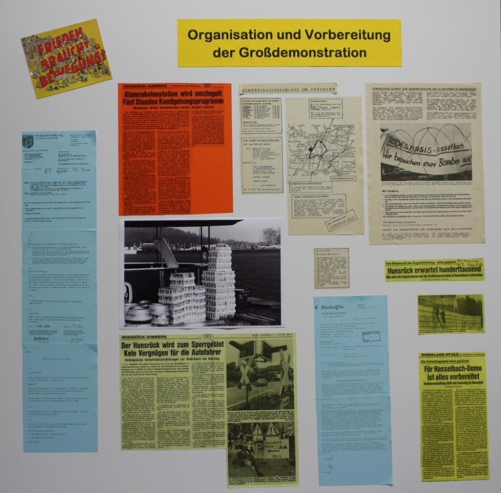 Ausstellung 25 Jahre Großdemo im Haus der regionalen Geschichte in Kastellaun