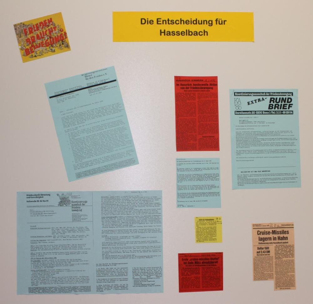 Ausstellung 25 Jahre Großdemo im Haus der regionalen Geschichte in Kastellaun