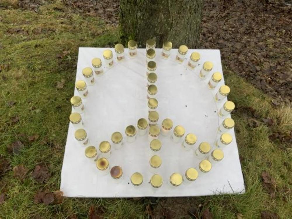 Ostermarsch in Büchel am Ostermontag