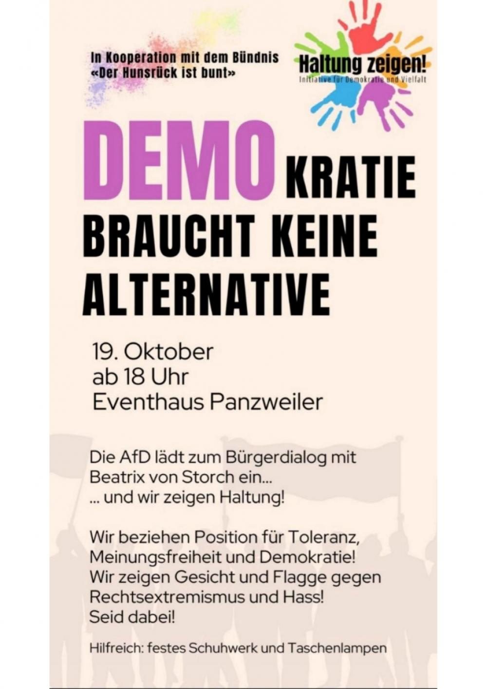 DEMO-kratie brauchte keine Alternative